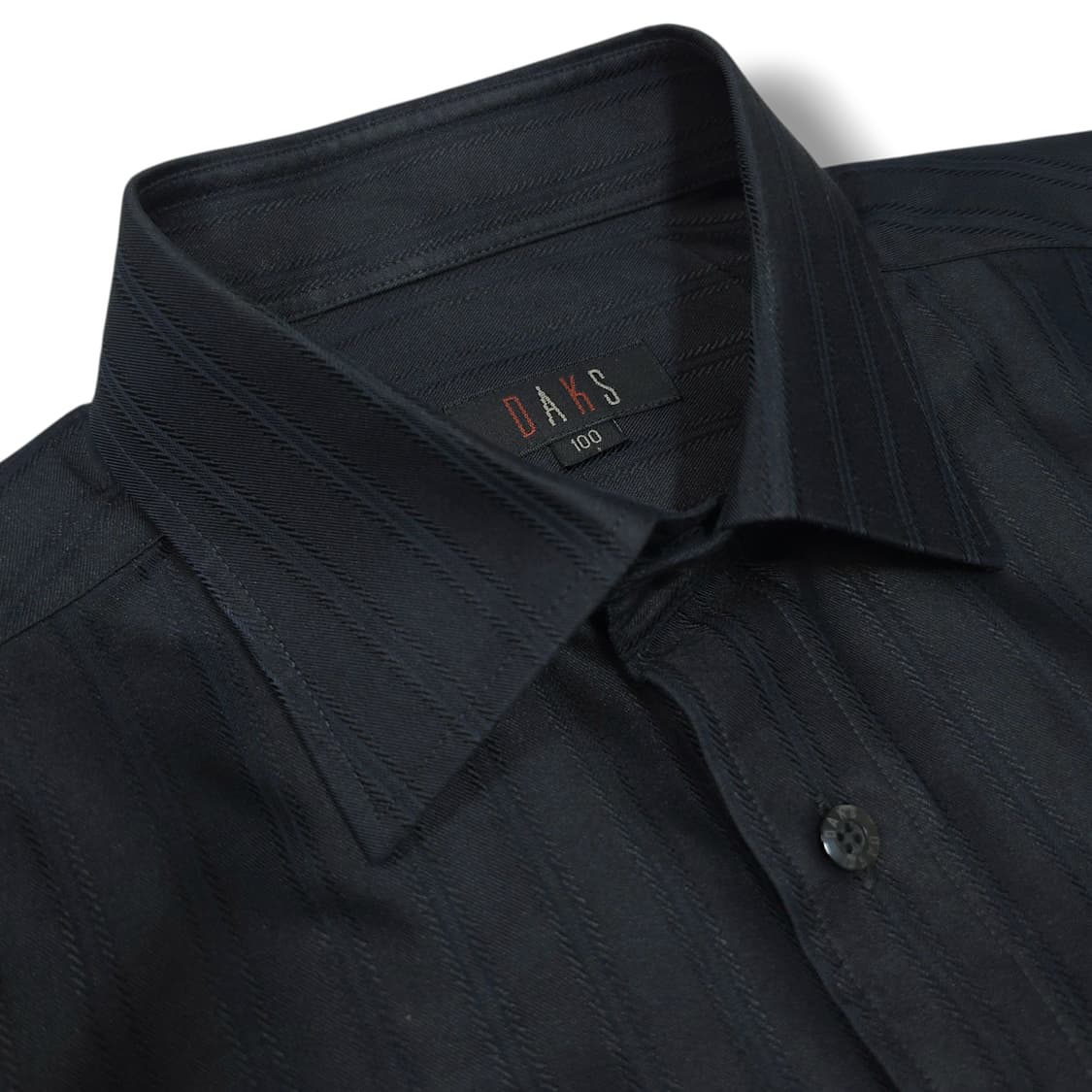 [100] 닥스 블랙 텍스처 스트라이프 긴팔셔츠 상품이미지6