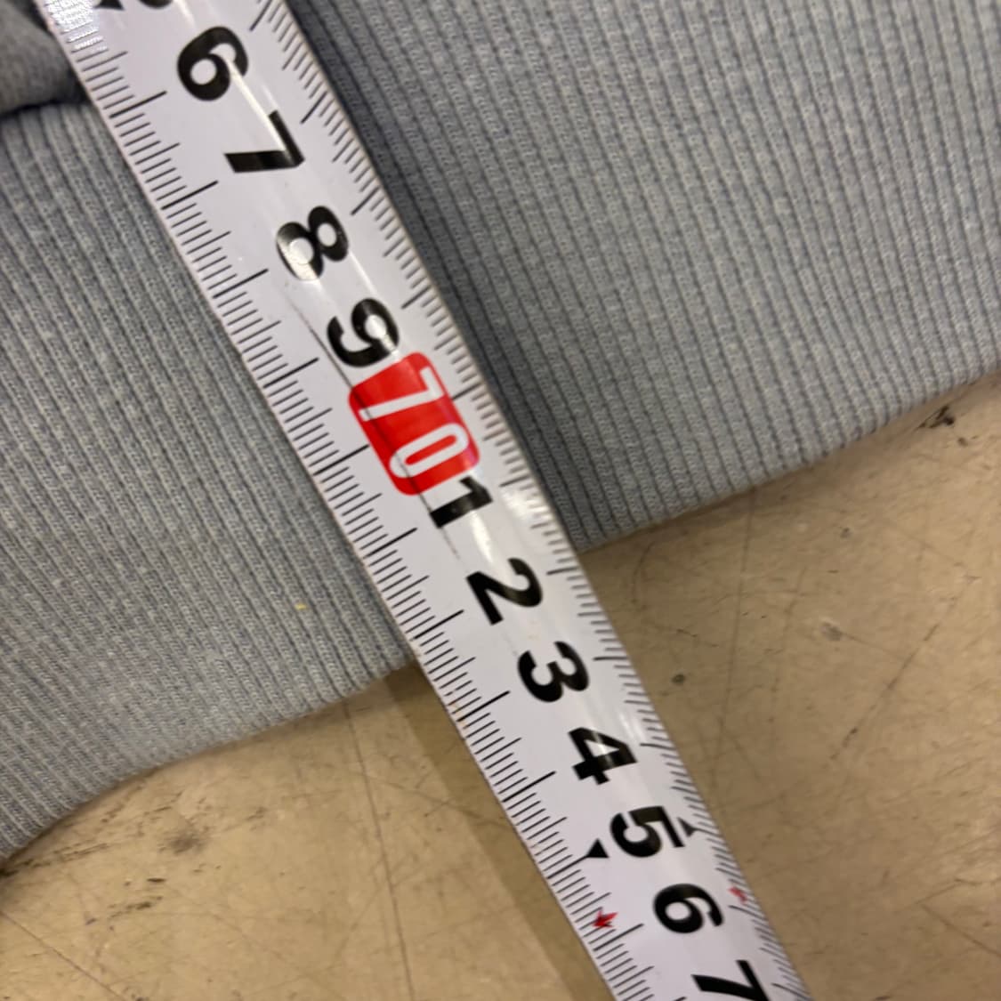 선데이오프클럽 빅로고 스카이블루 후드티 상품이미지5