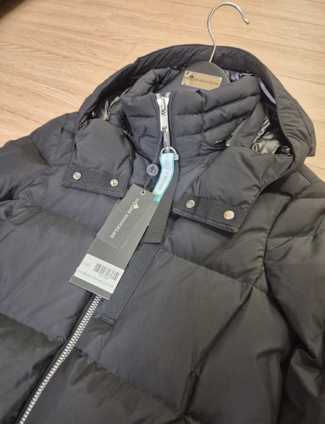 (새상품) 무스너클 여성 롱패딩 S 사이즈 상품이미지3