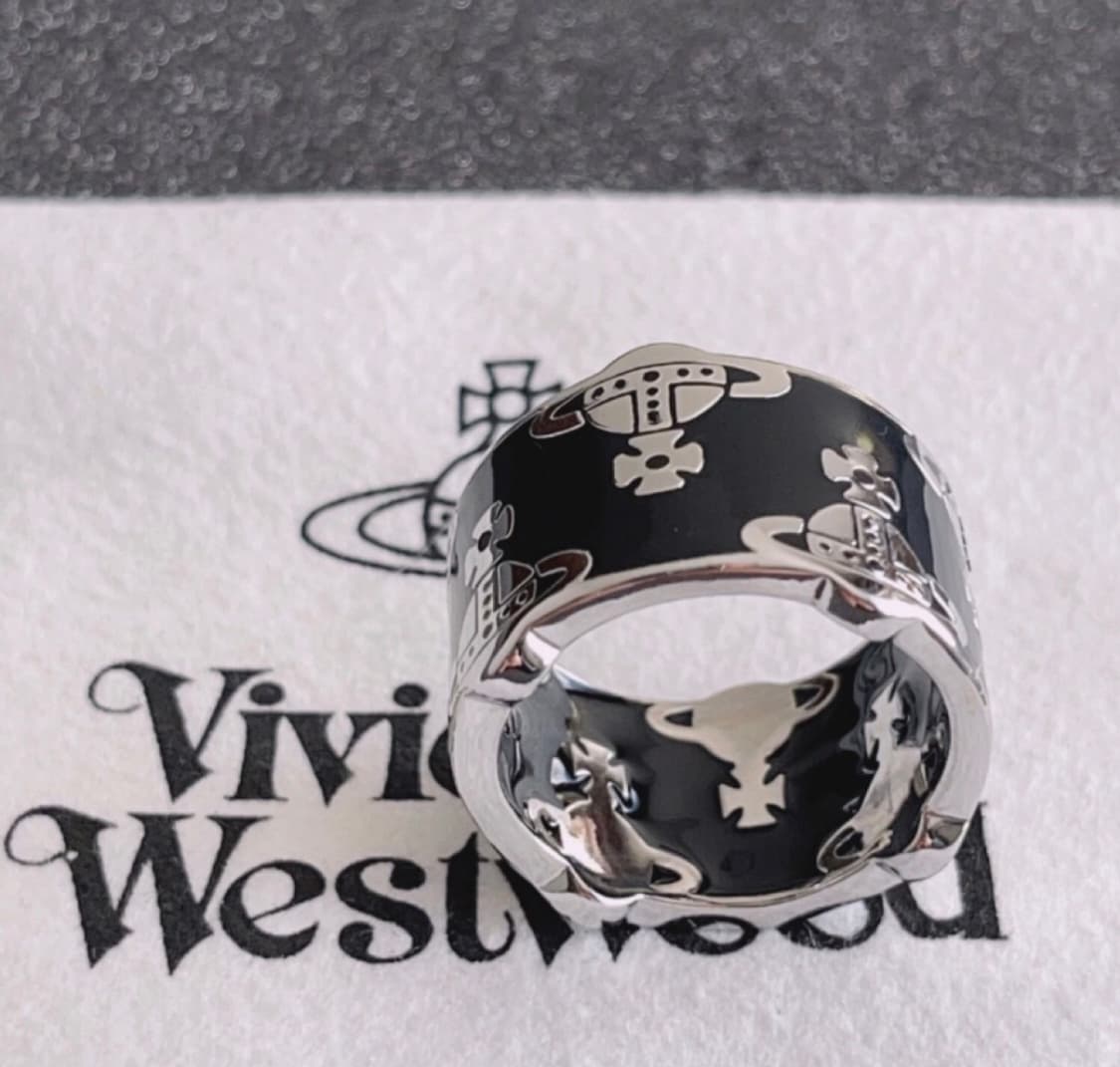 비비안웨스트우드 아카이브 orb 각인 포인트링 반지 상품이미지3