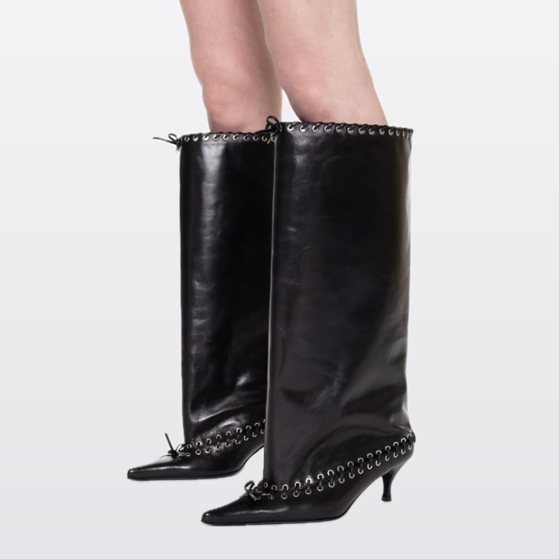 [38]어거스트 바론 All-in 25ss 레벨 힐 부츠 상품이미지1