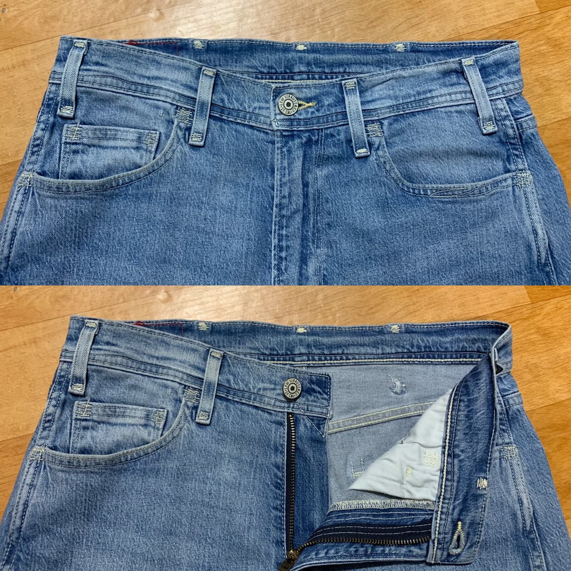 LEVIS RED 리바이스 레드 502 테이퍼-진 데님팬츠 상품이미지5