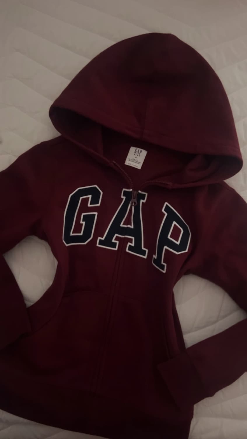 갭 슬림핏 후드집업 상품이미지1