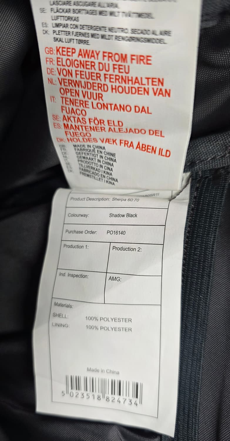 반고 셰르파 60-70L 등산배낭 백패킹 PB08 상품이미지10