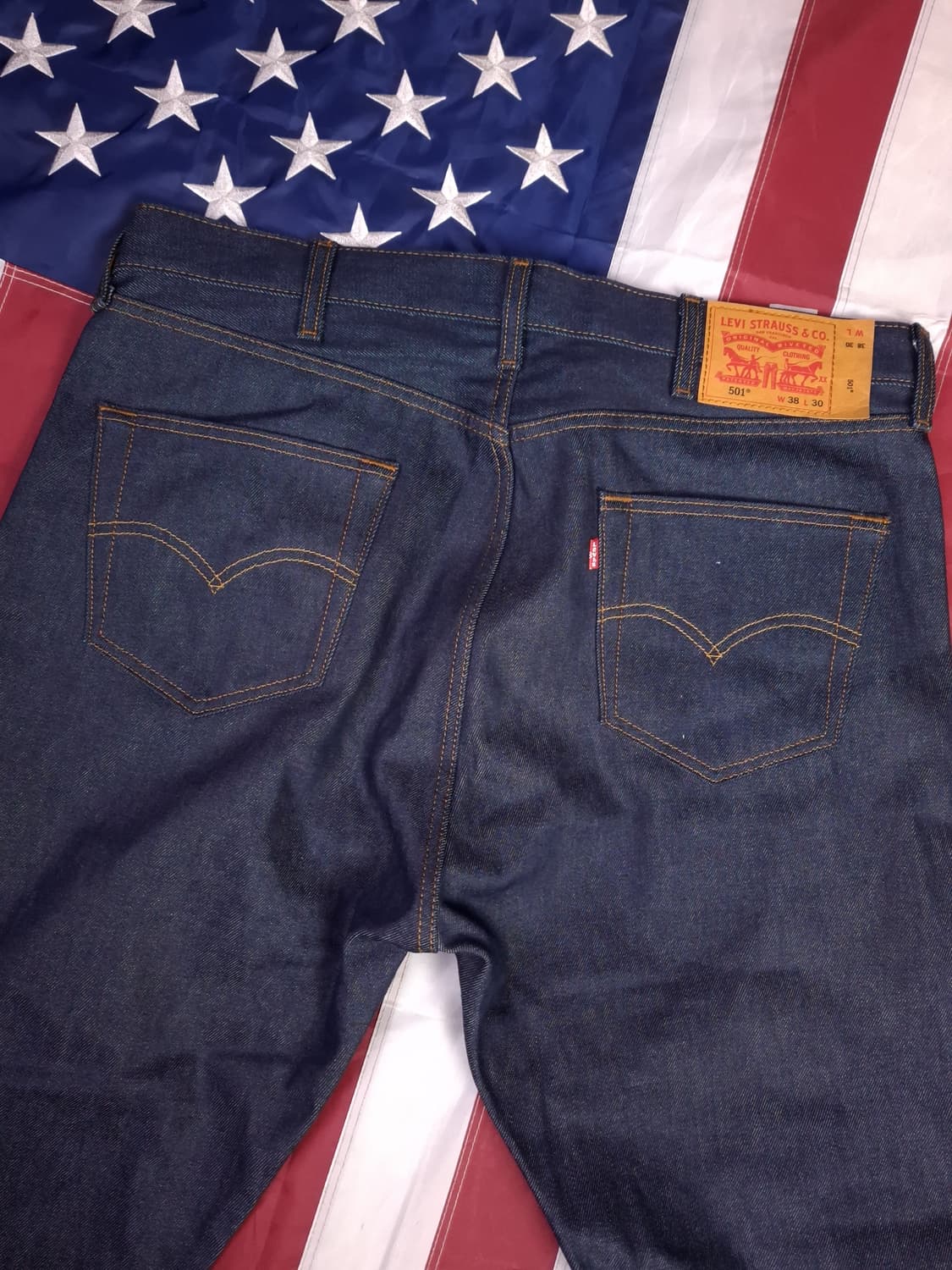 새제품 오리지날 리바이스 501 리지드 데님진 상품이미지1