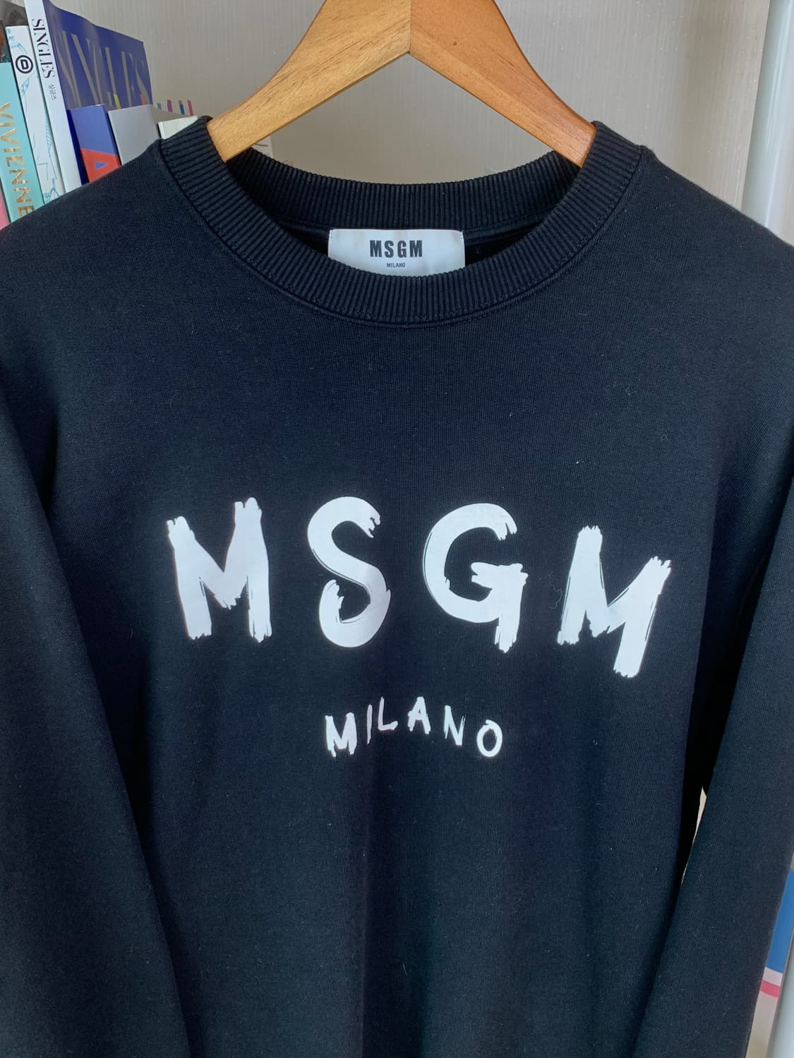 MSGM 맨투맨 (black) 상품이미지2