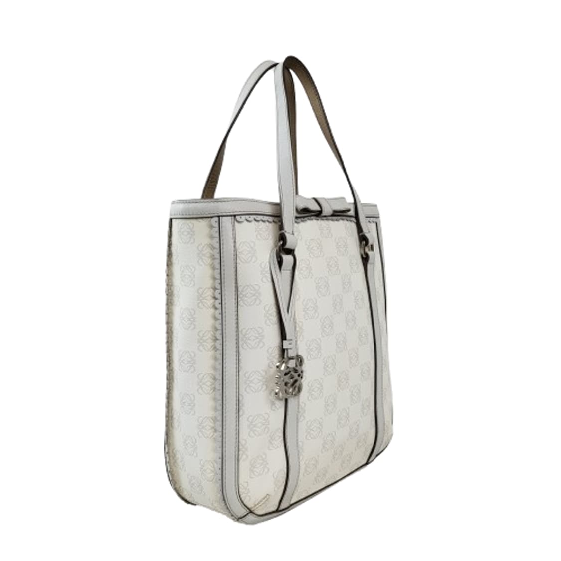 정품 로에베 아나그램 화이트 토트백 상품이미지2
