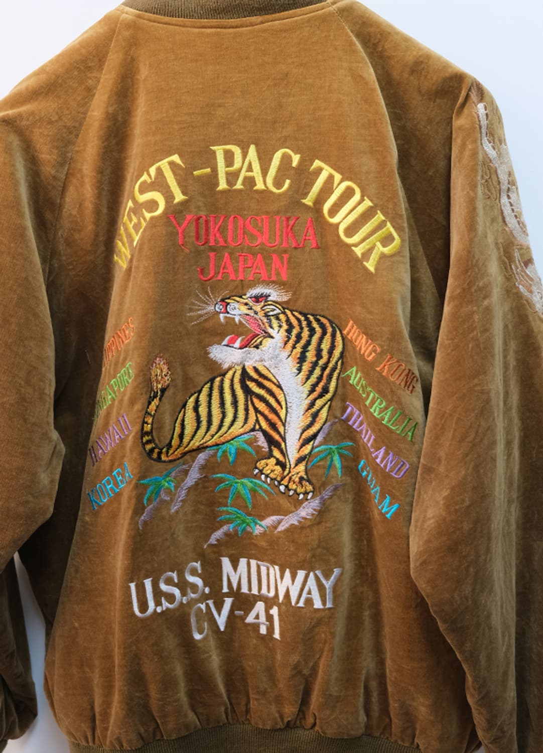 MR BOGEY USS MIDWAY SOUVENIR JACKET 상품이미지4