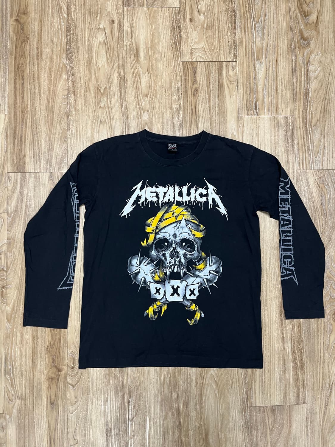 메탈리카 롱슬리브 밴드 티셔츠 XL 상품이미지1