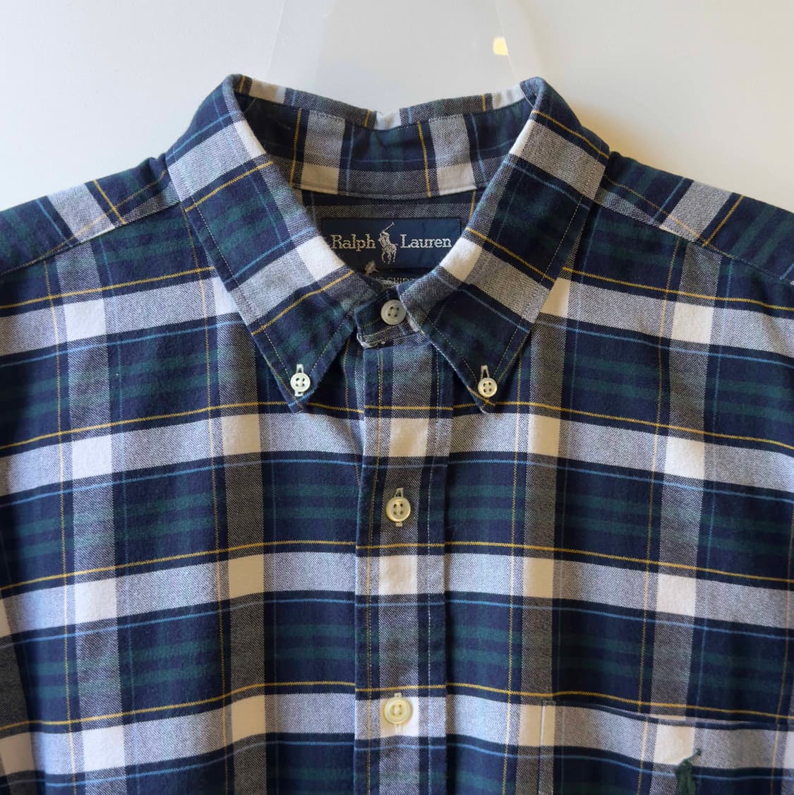 폴로 랄프로렌 체크 빅셔츠 상품이미지2
