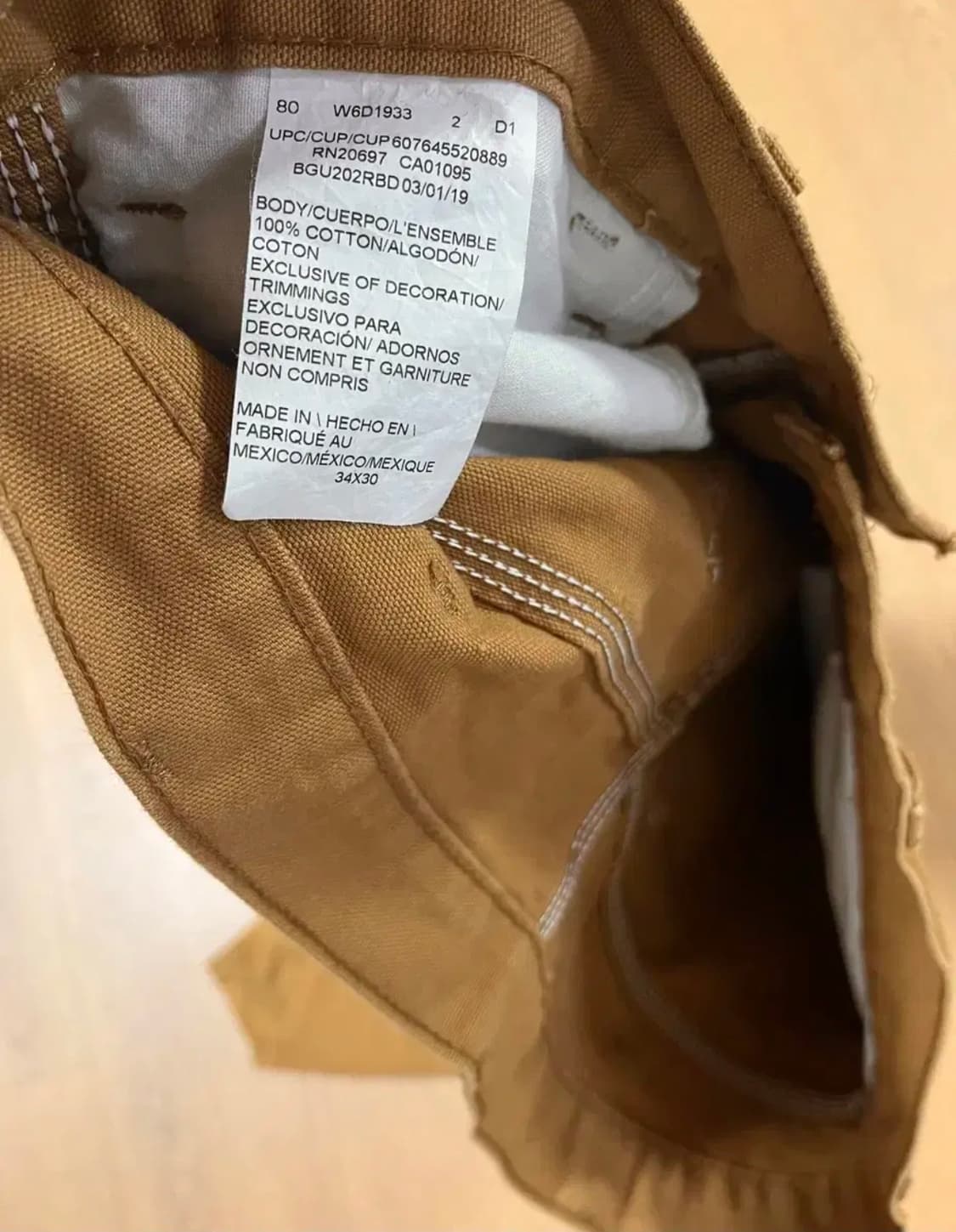 디키즈 카펜터 워크팬츠 상품이미지5