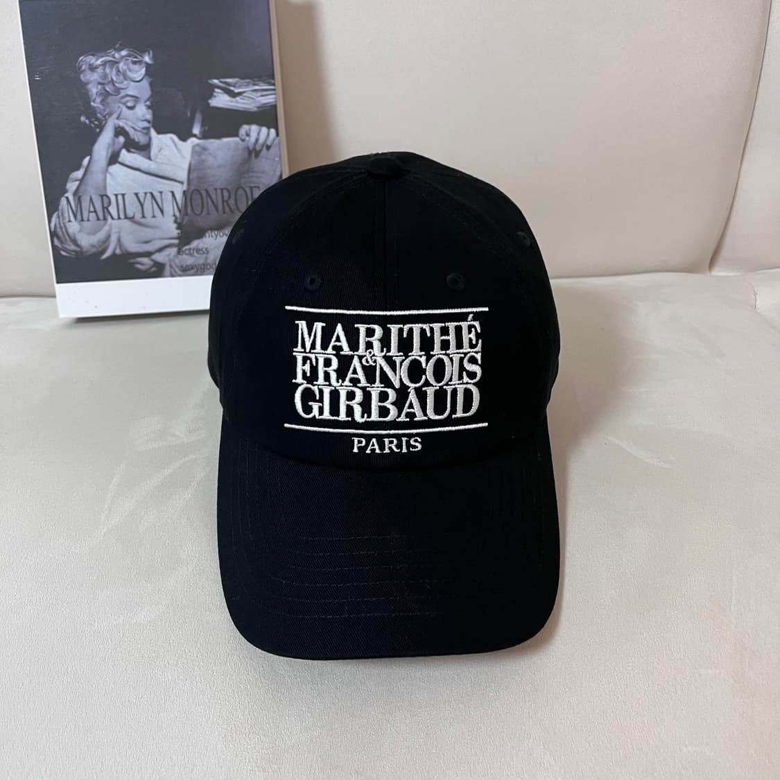 [정품] 마리떼프랑소와 저버 블랙 모자 상품이미지2