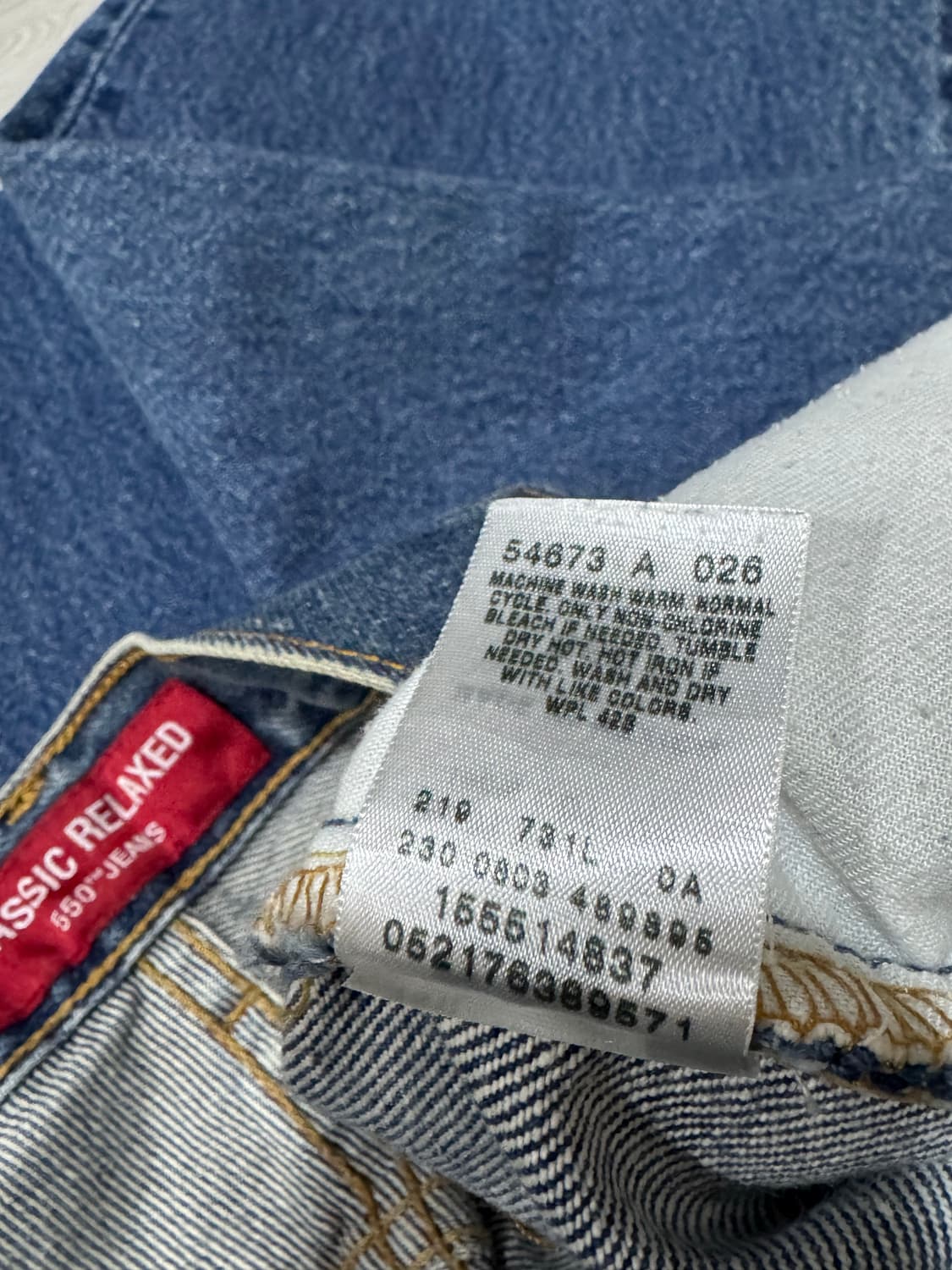 00s 리바이스 550 클래식 릴렉시드 데님 팬츠 상품이미지5