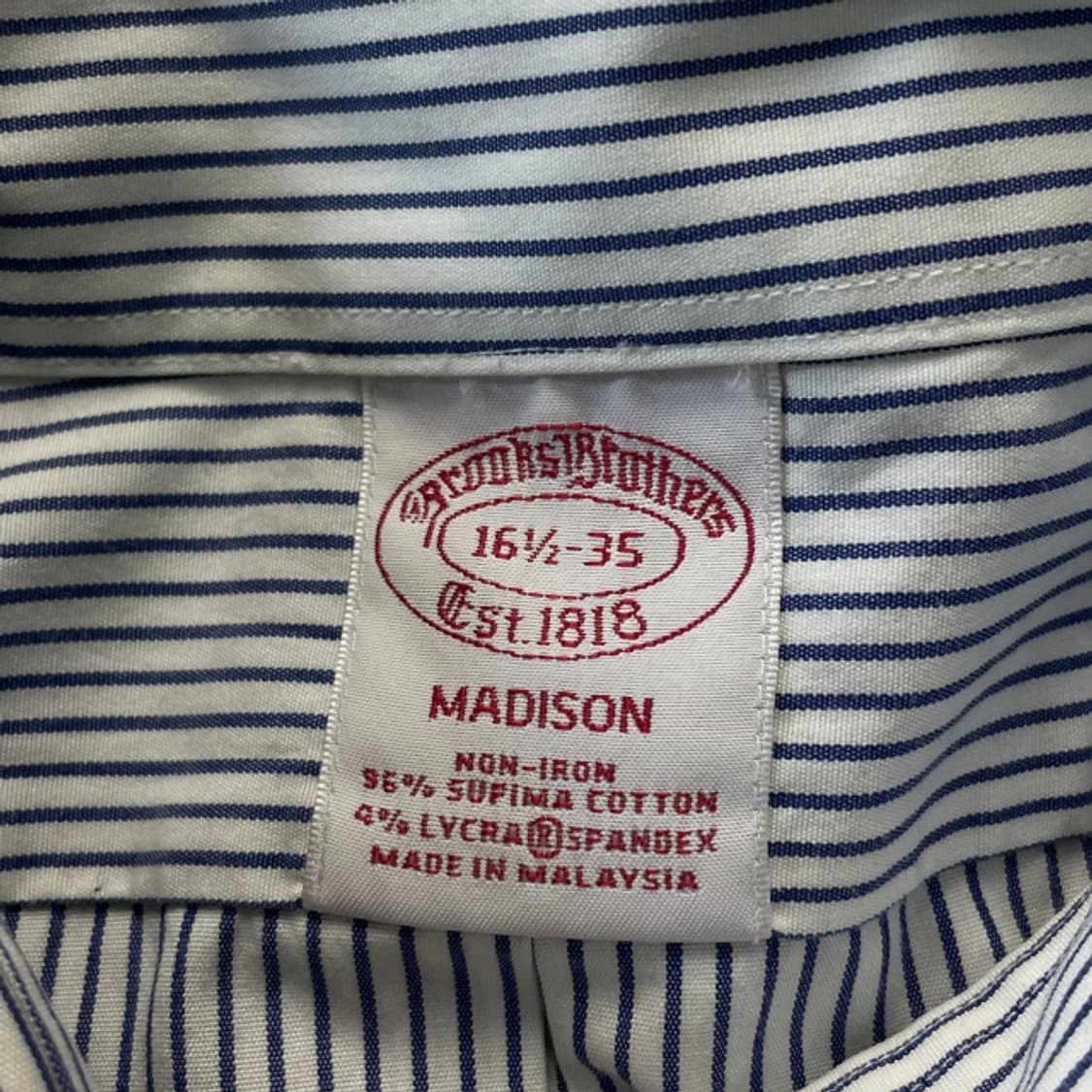 100 브룩스브라더스 스트라이프 셔츠 상품이미지3