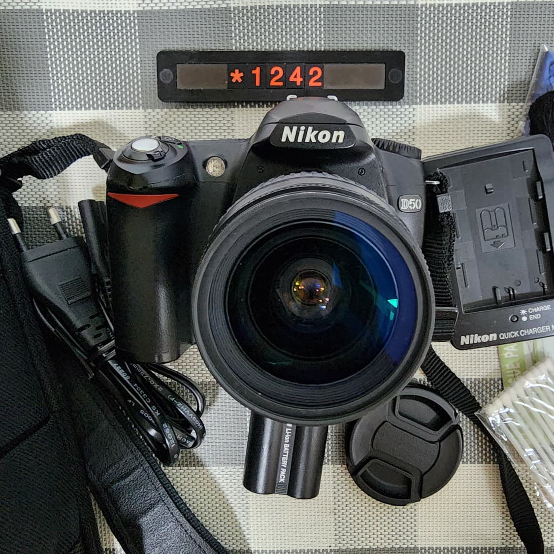 니콘 D50 디지털카메라 28-80미리 줌렌즈 가방 세트 상품이미지2