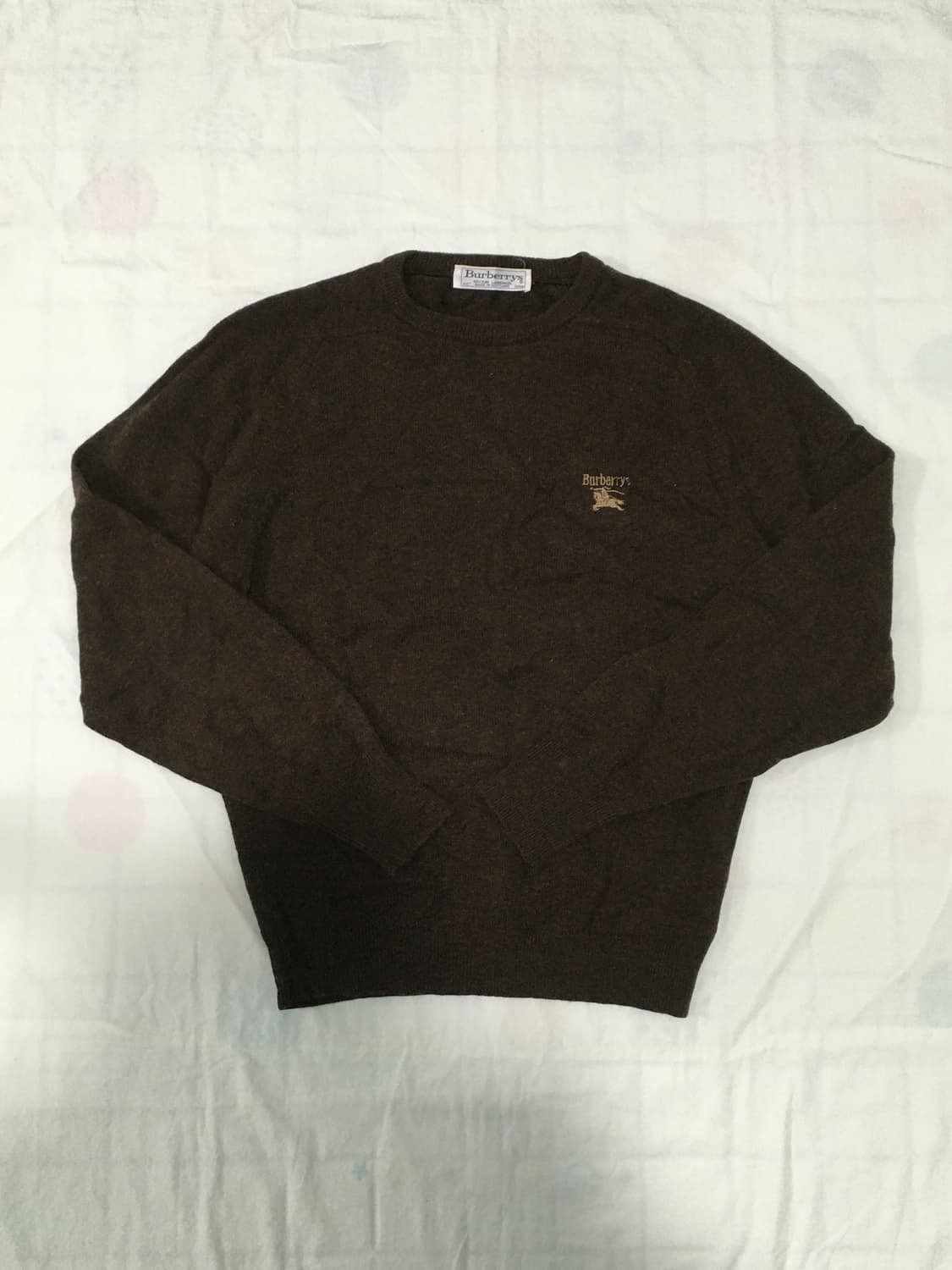 버버리 Burberry 램스울 브라운 니트 상품이미지1