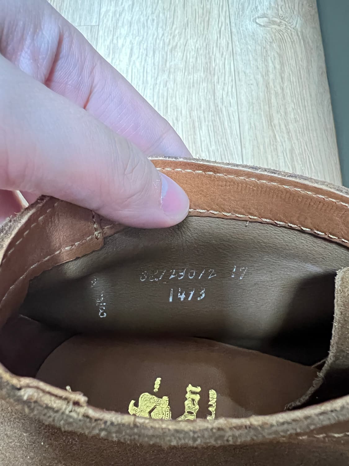 알든 1943 스웨이드 스너프 9E 새제품 상품이미지3