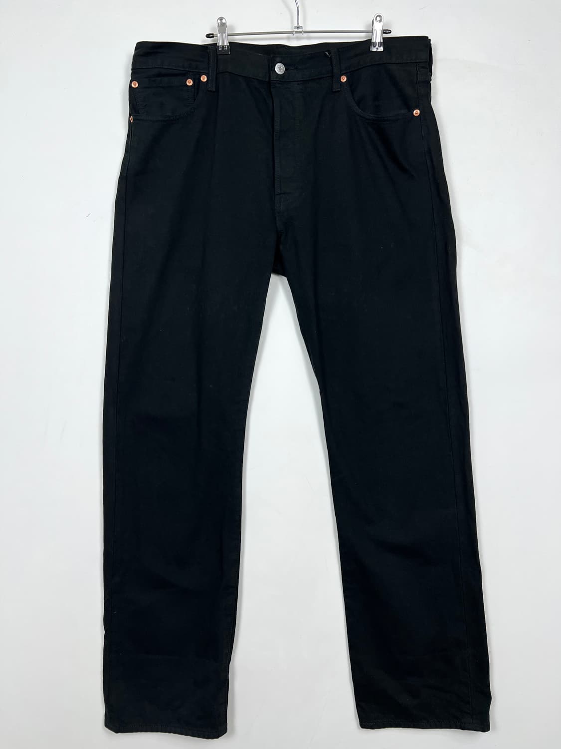 Levis 리바이스 501 빅E 블랙 데님 팬츠 상품이미지5
