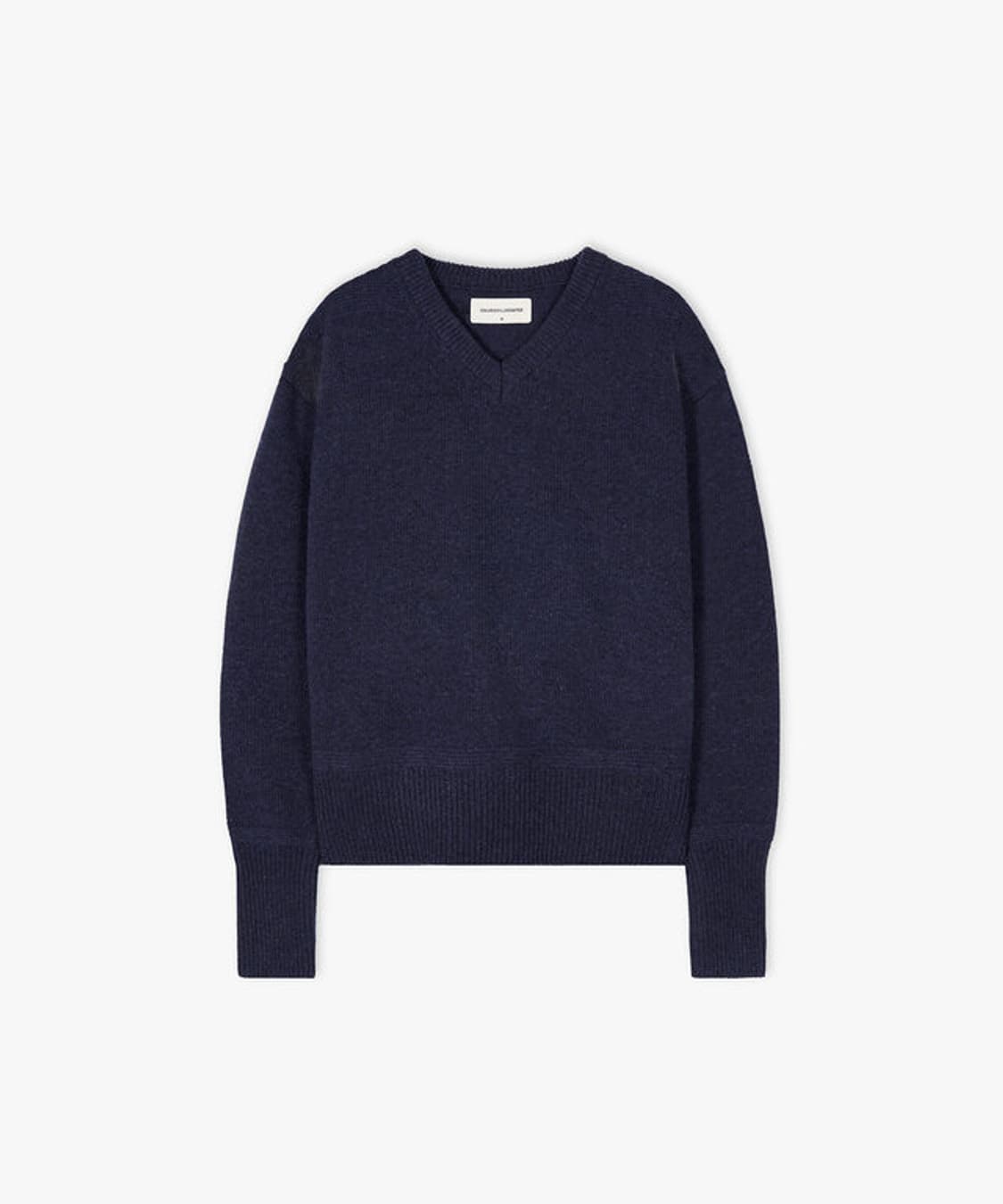 [M] 처칠롬퍼 슈퍼파인 브이넥 니트 상품이미지1