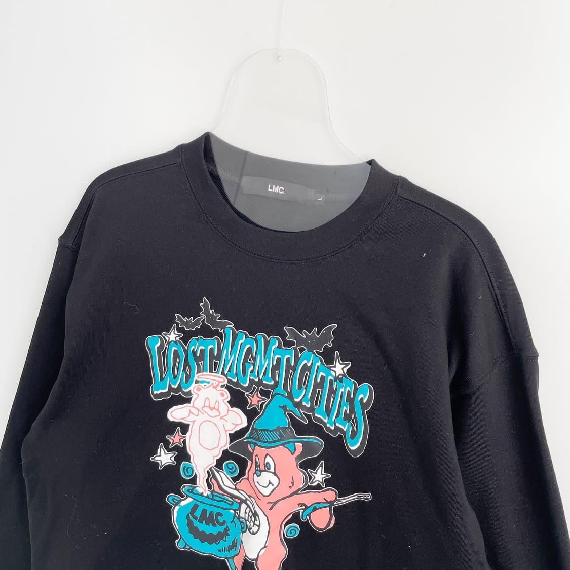 A2 엘엠씨 WITCH CRAFT BEAR SWEATSHIRT black 상품이미지2