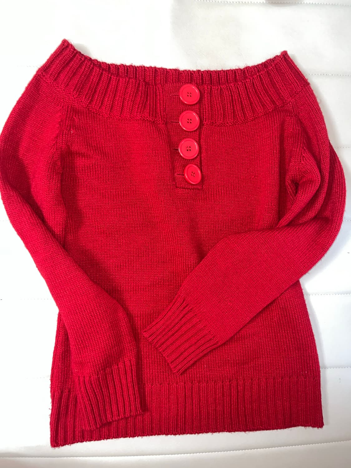 빈티지st 오프숄더 니트 상품이미지1