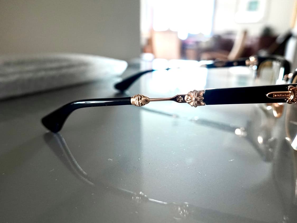 크롬하츠 에바질리스트 블랙/골드 안경 상품이미지8