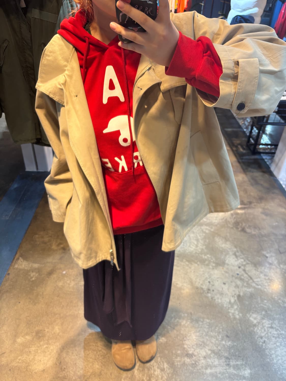 숏 트렌치코트  상품이미지1