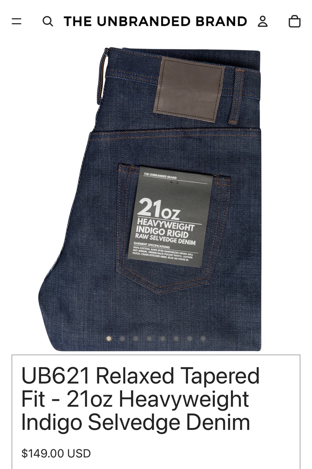 THE UNBRANDED BRAND 상품이미지1