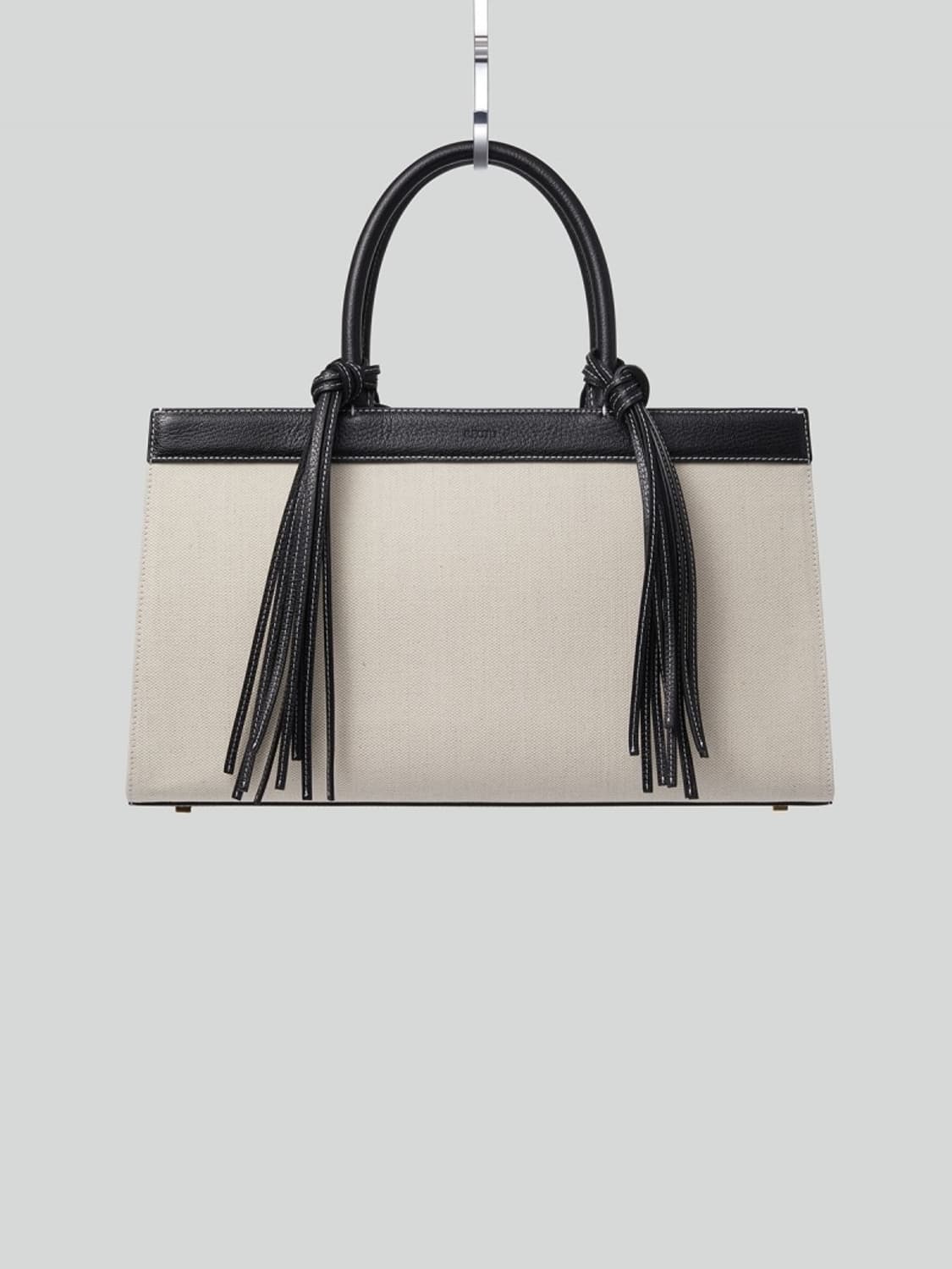 렉토 이비자 캔버스 라지 토드백 에크루 상품이미지6