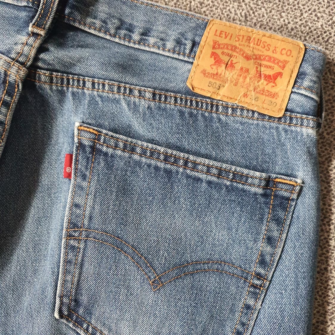 리바이스 505 빈티지 데님 팬츠 No.47 상품이미지8