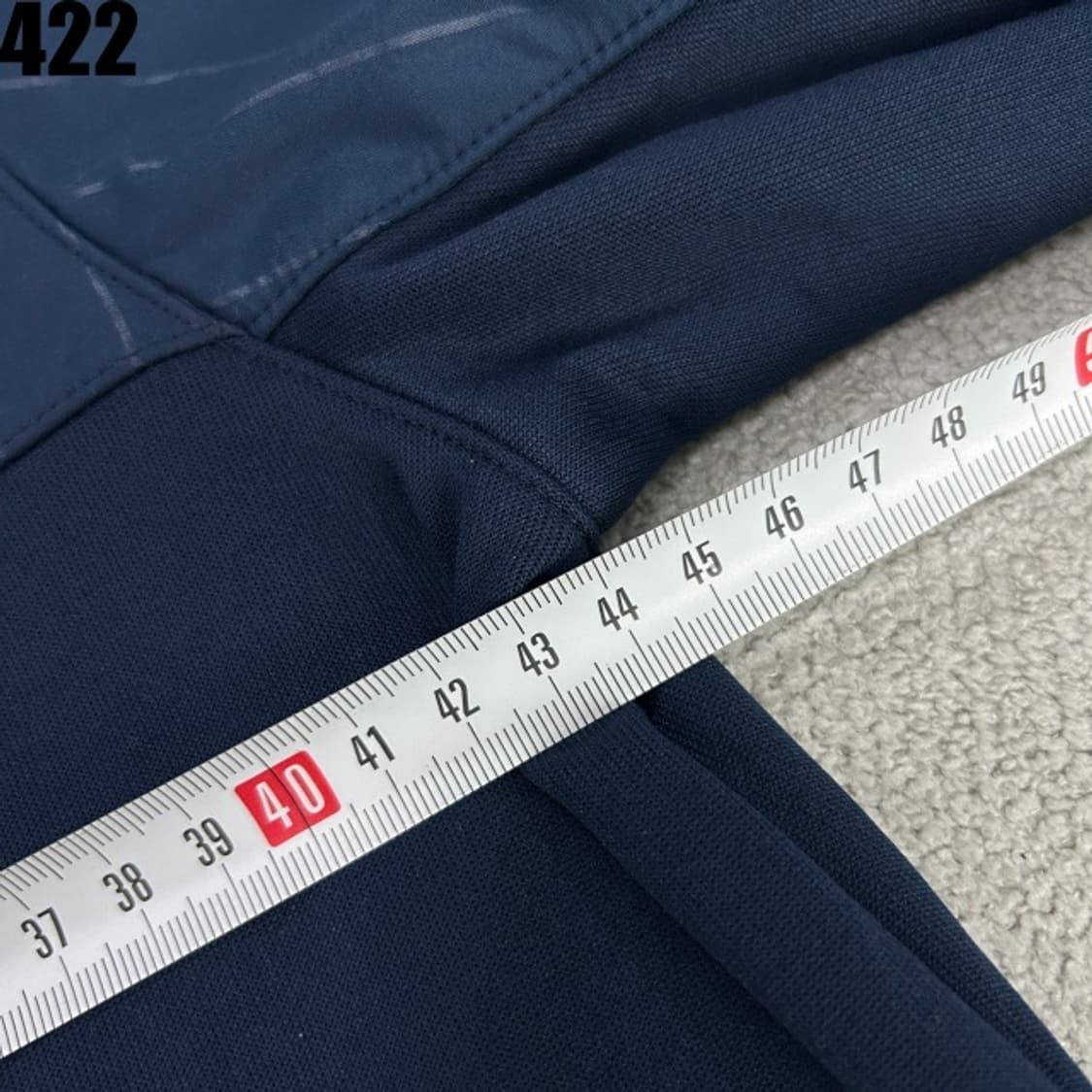아디다스 삼선 네이비 져지 집업  상품이미지4