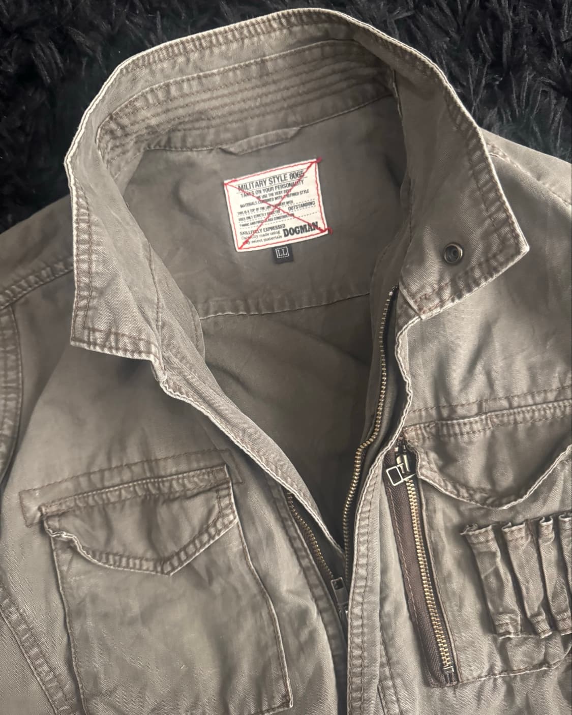 DOGMAN MILITARY STYLE 8065 Jacket 상품이미지5