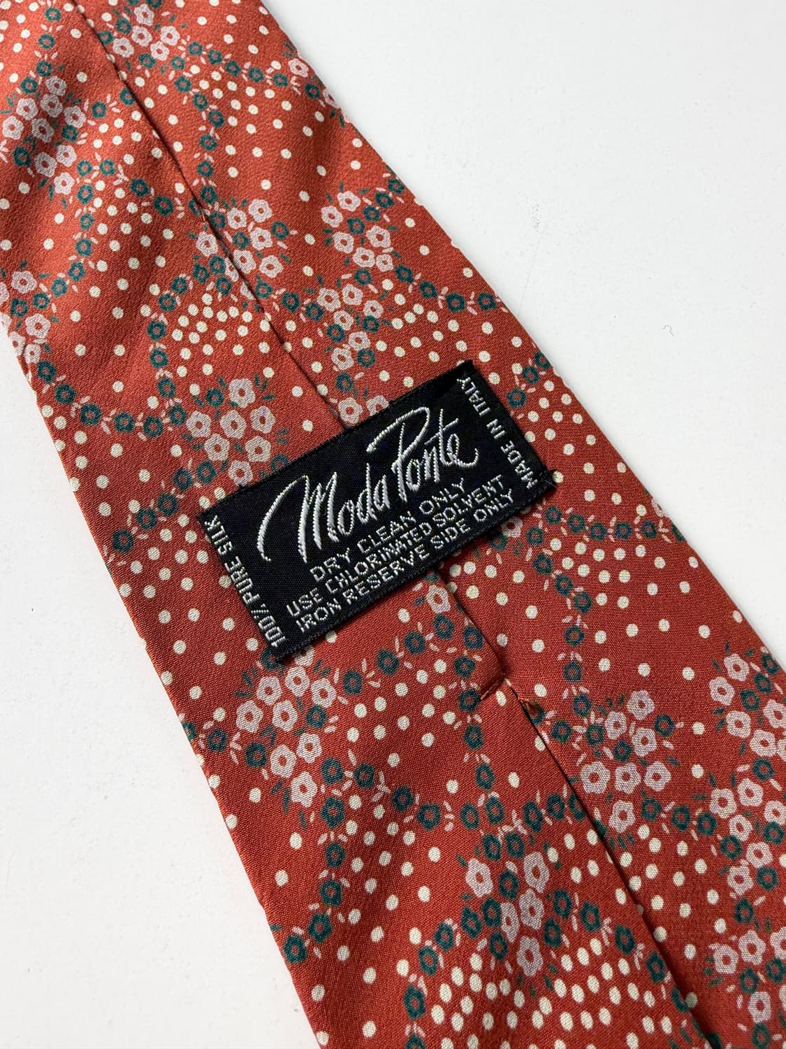 빈티지 실크 넥타이 10cm 상품이미지5