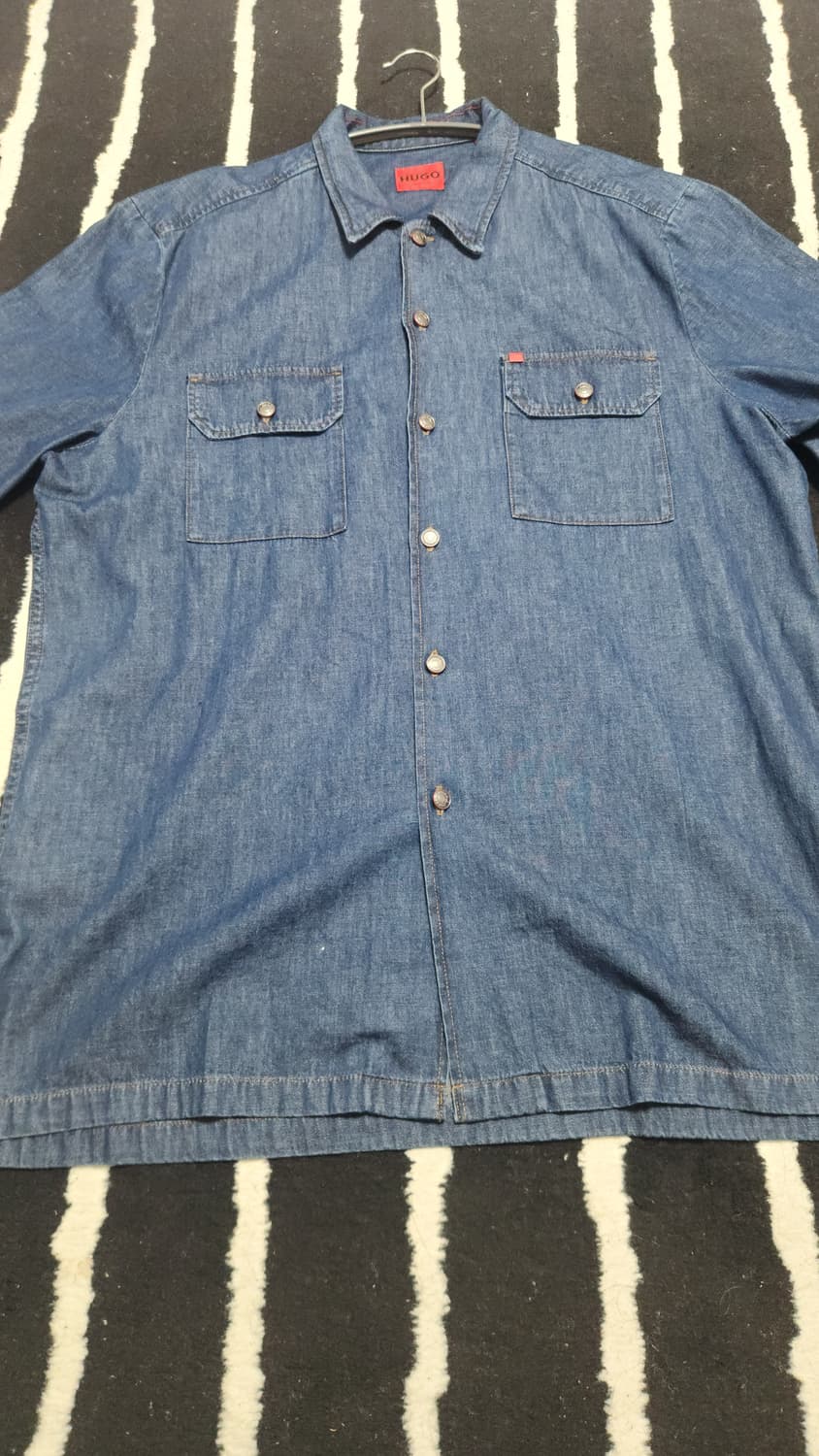 HUGO BOSS Elpy Jean Denim Shirt Men 상품이미지2