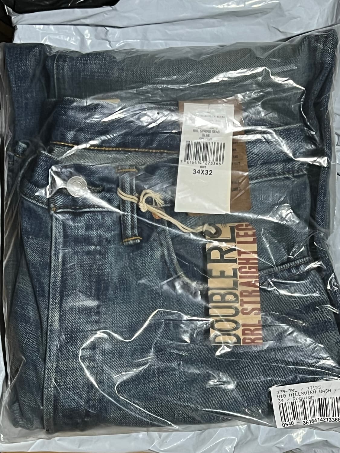 RRL 더블알엘 스트레이트핏 힐스뷰 34x32 상품이미지1