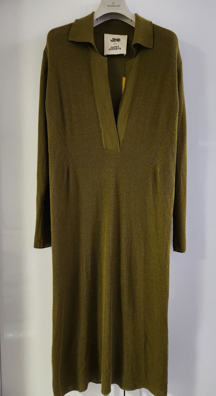 럭키슈에트 니트 롱원피스 상품이미지1