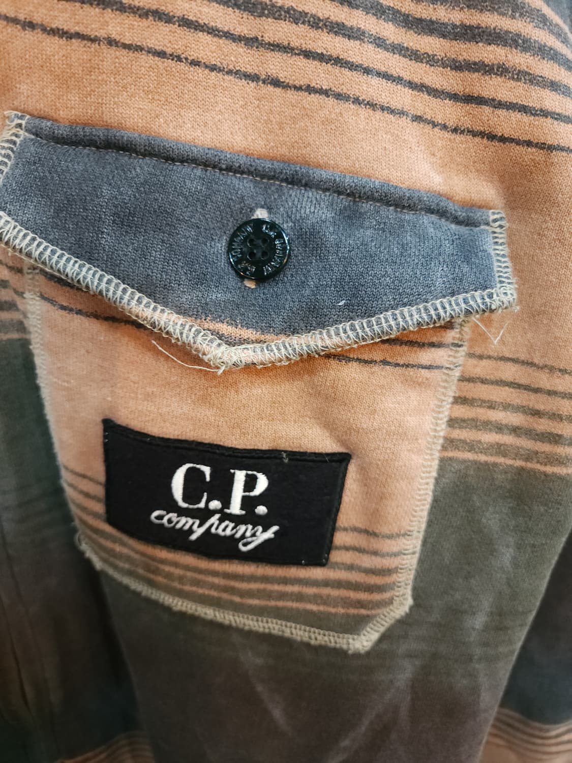 cp 컴퍼니 90s 스트라이프 누빔점퍼  상품이미지6