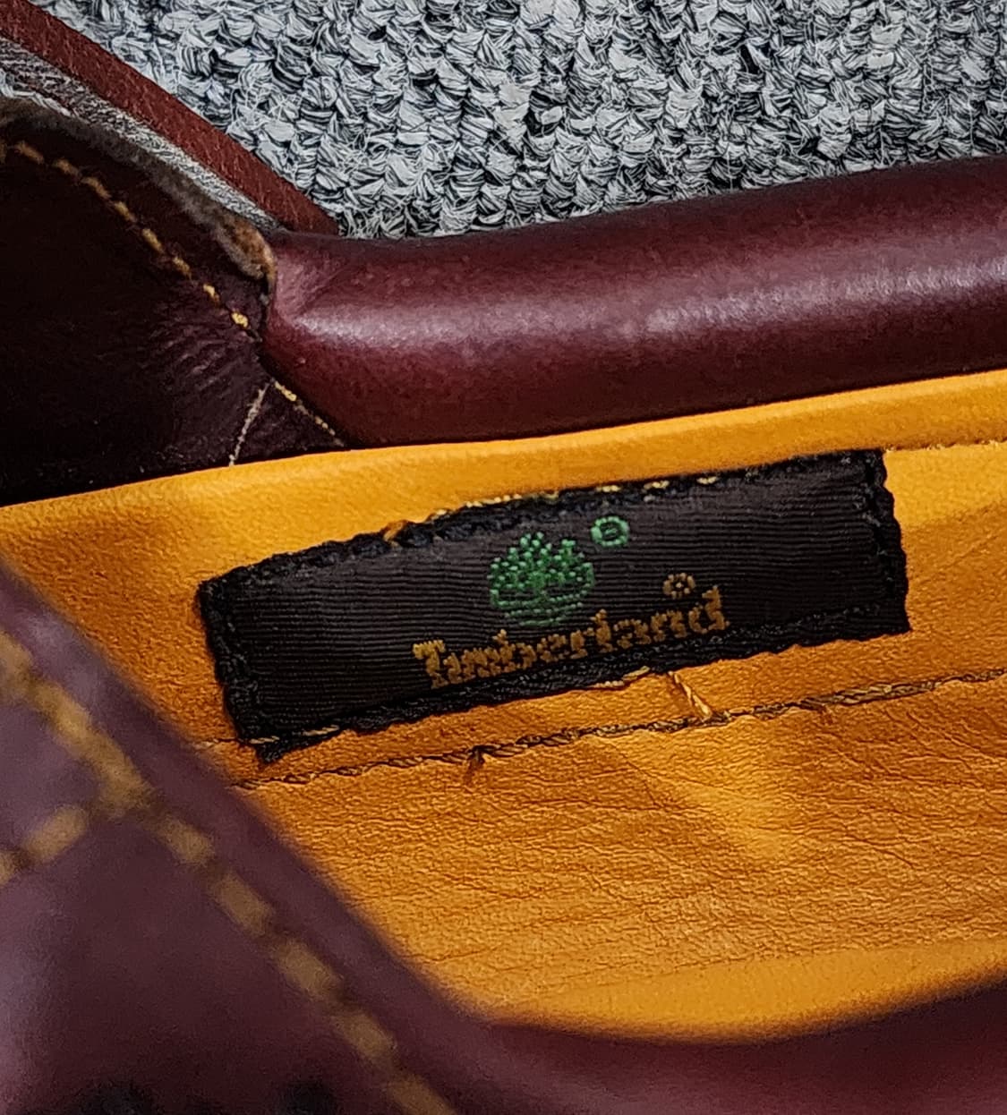 팀버랜드 클래식 3아이 보트 슈즈 버건디 270 상품이미지9