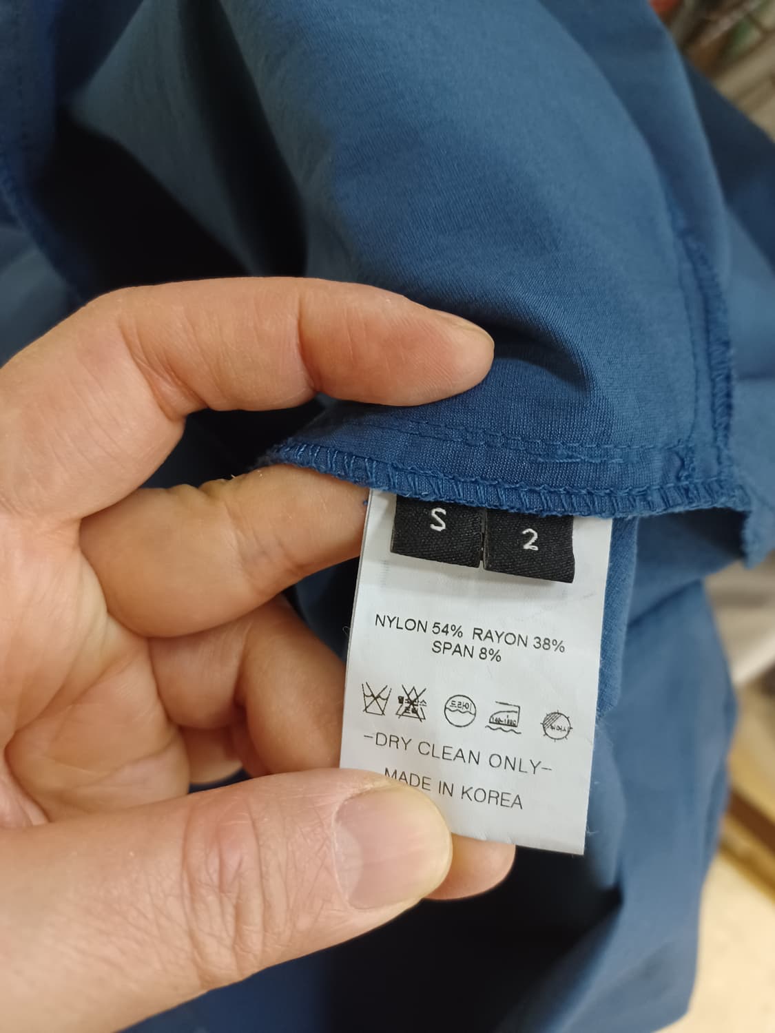 ORR 오르 파란색 롱 원피스  상품이미지5
