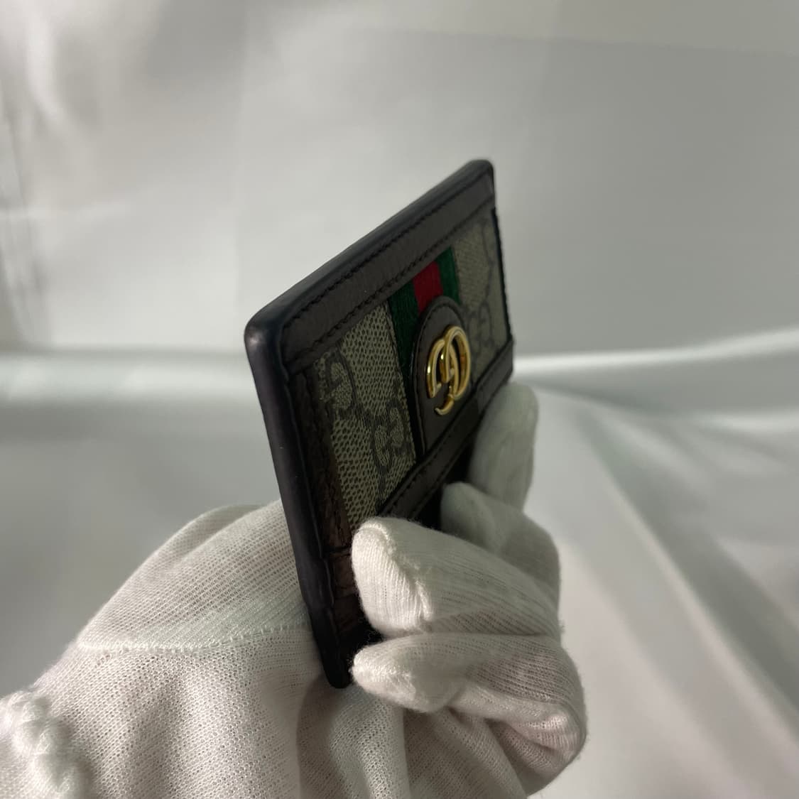 구찌 오피디아 GG 카드지갑 브라운 S급 단품 상품이미지6