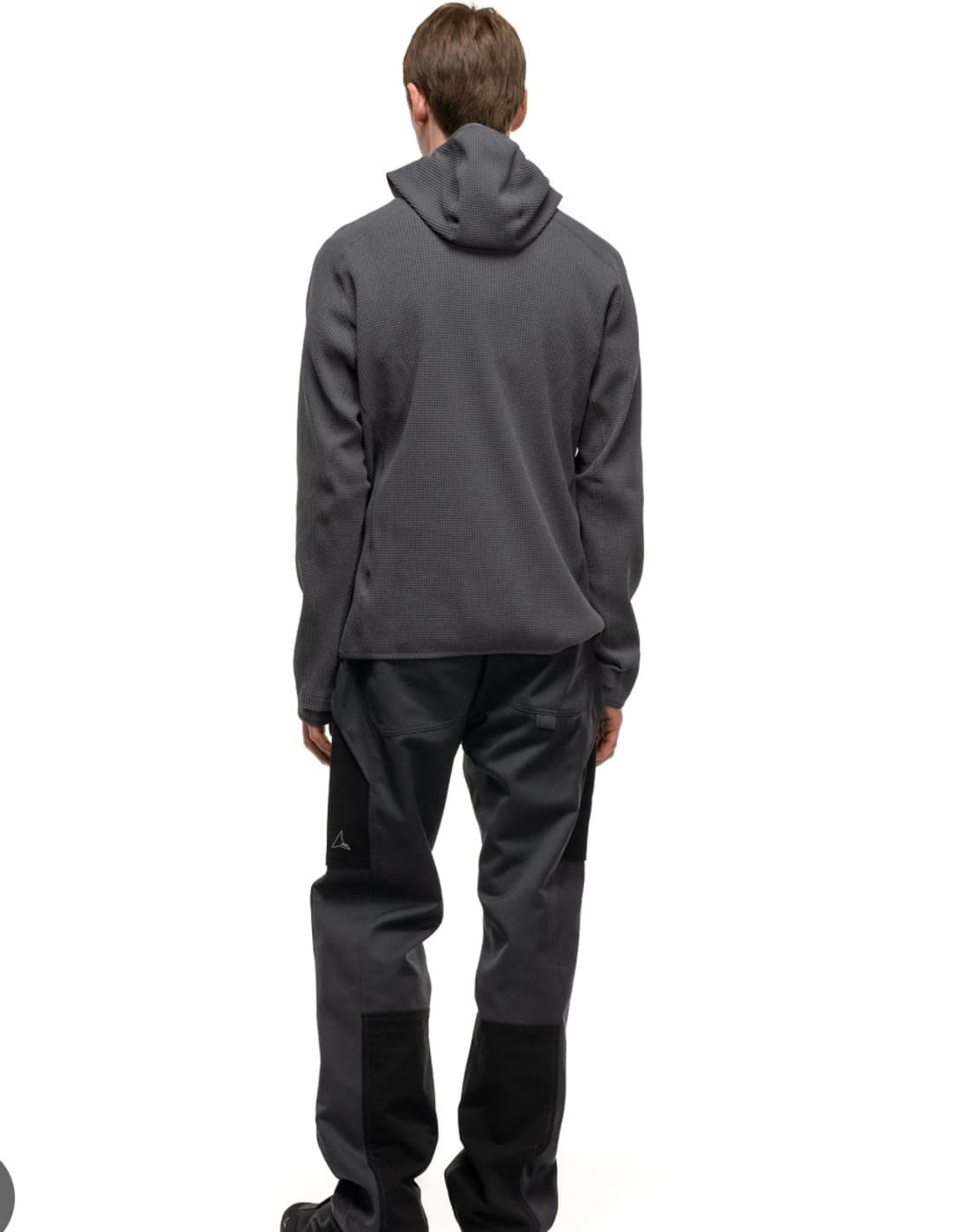 [L] roa 로아 그리드 후드 아스팔트 상품이미지2