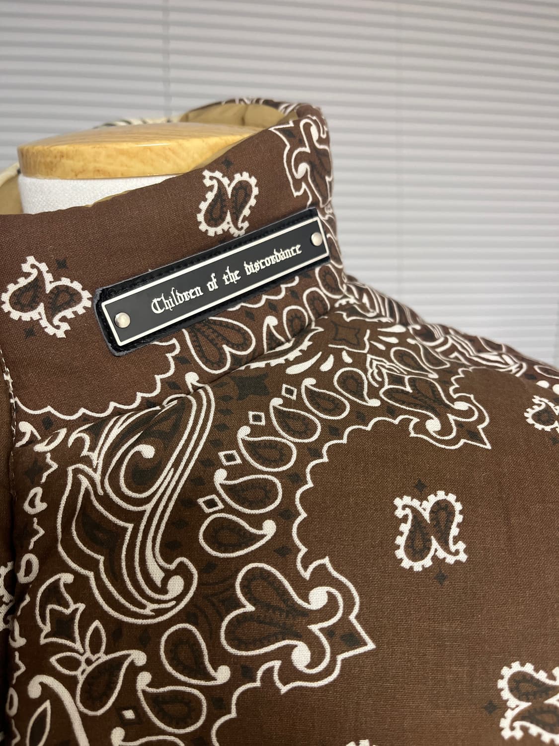 칠드런 오브 더 디스코댄스 양면 반다나 패딩 베스트 3 상품이미지6