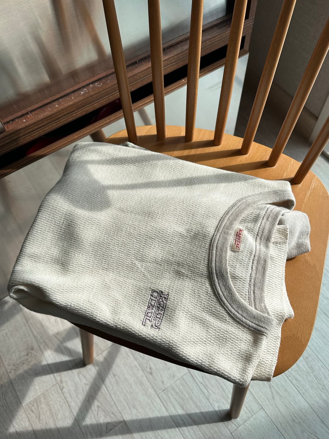 캐피탈 천축 와플티셔츠 상품이미지3