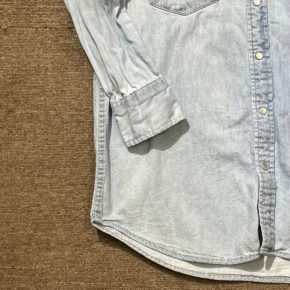 (L) Levi's 리바이스 코튼 데님 셔츠 상품이미지5