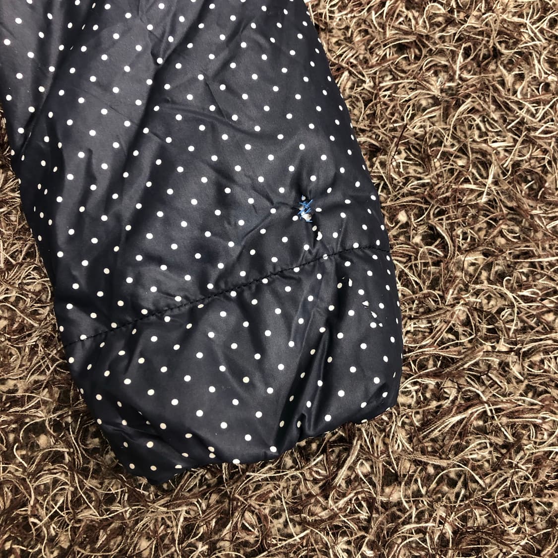 르꼬끄 도트 폴카닷 다운 패딩 상품이미지3