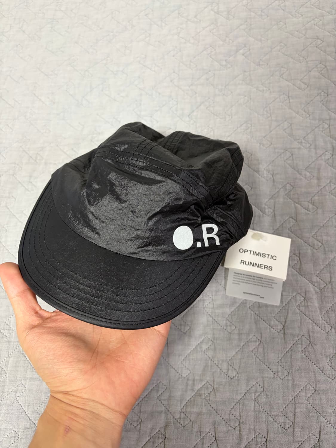 [F]옵티미스틱러너스 Optimistic Runners 블랙 모자 상품이미지2