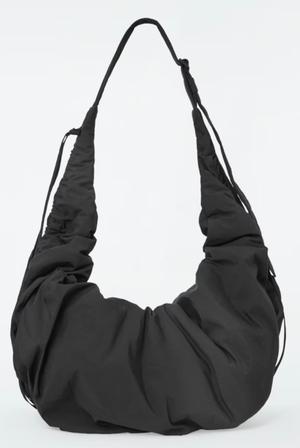 COS 캐노피 나일론 오버사이즈 크로스바디백 블랙 상품이미지1