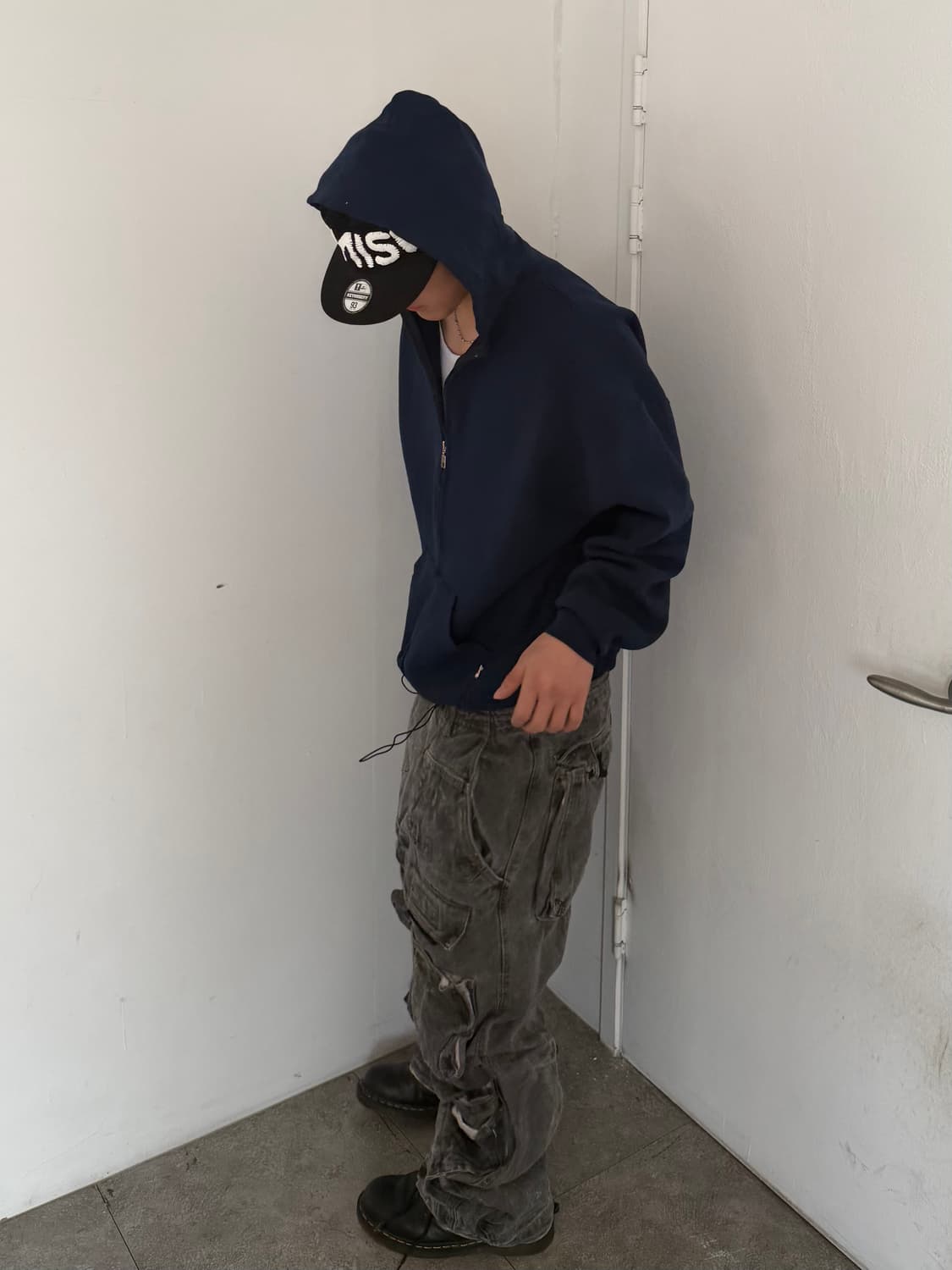 빈티지 포켓 디테일 힙합팬츠 상품이미지6