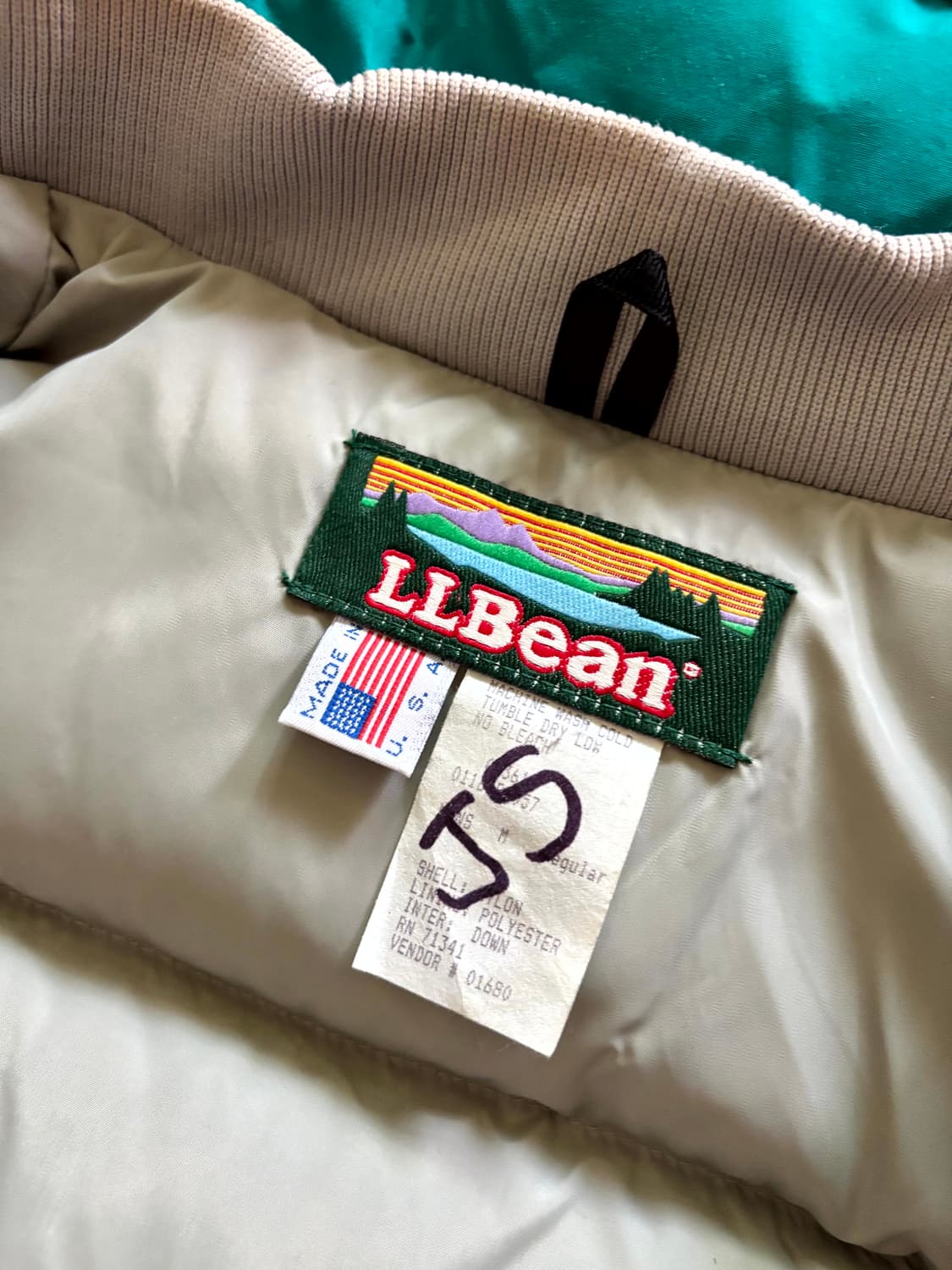 90's 엘엘빈 Penobscot 헤비 다운 파카 M(100~105) 상품이미지9