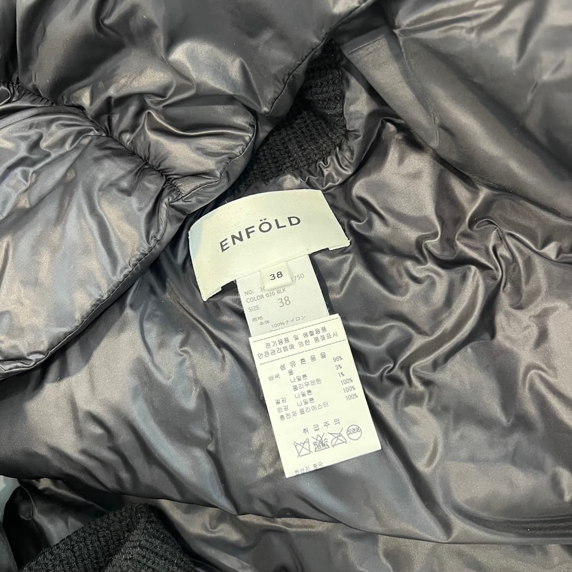 ENFOLD 엔폴드 패딩 vest 조끼 상품이미지8